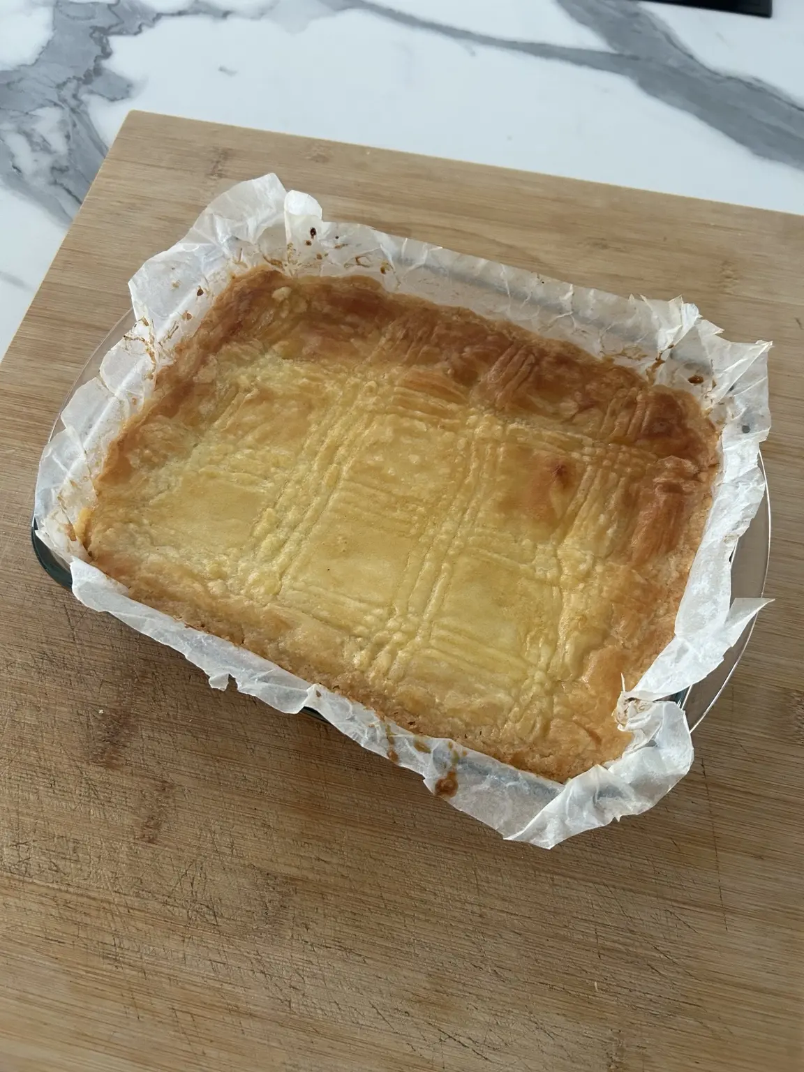 Boterkoek van de Kamado
