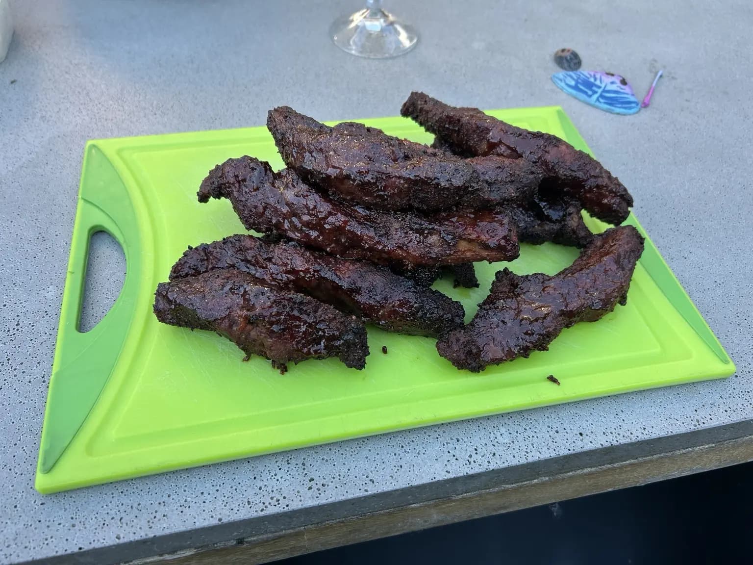 Schots Prime Ribfingers met Sticky BBQ-Honing Glaze